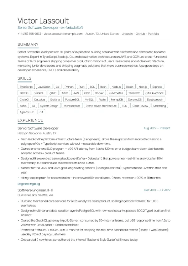 Lattice layout preview